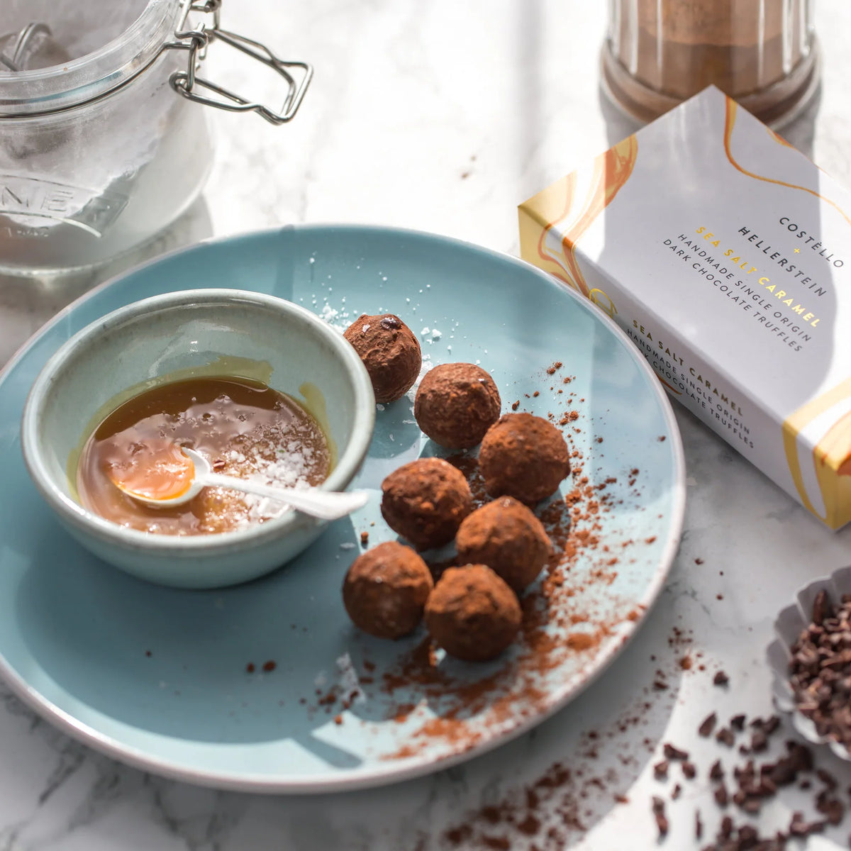 Sea Salted Caramel Truffles
