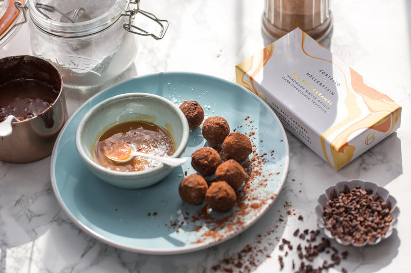 Sea Salted Caramel Truffles