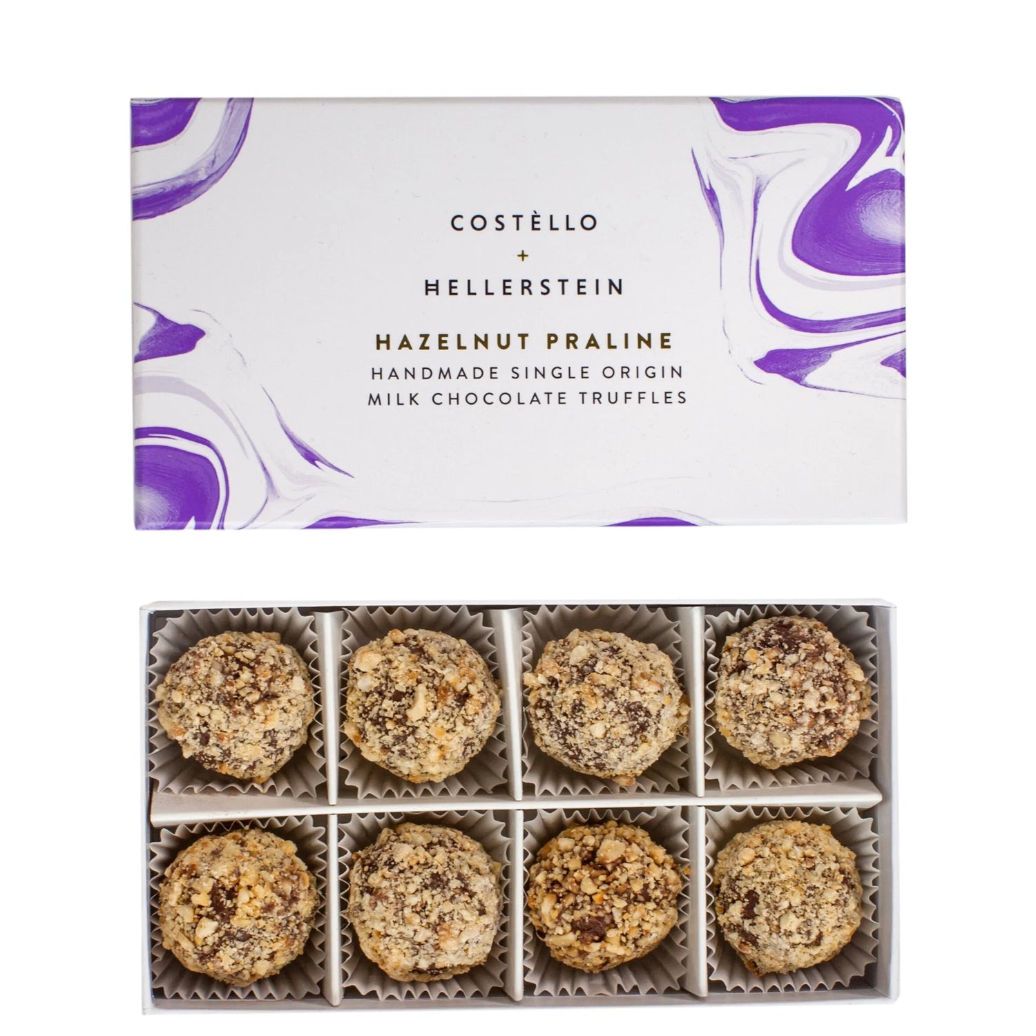 Hazelnut Praline Truffles