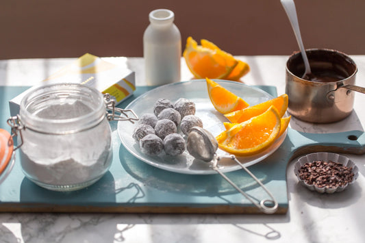 Dark Chocolate Orange Truffles